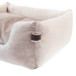 Lit pour chien Velvet Kentucky Beige