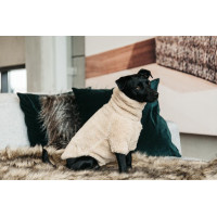 Pull Pour Chien Teddy Fleece Kentucky Beige Pull Pour Chien Teddy Fleece Kentucky Beige