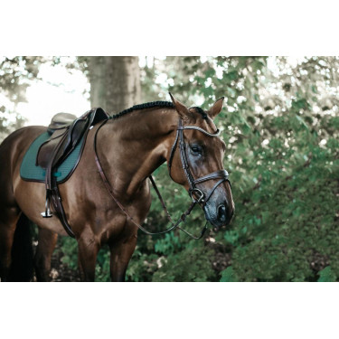 Tapijt Kentucky Color Edition Leather springen Olijfgroen