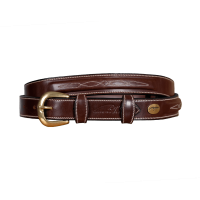 Ceinture Avec Surpiqure Décorative Dy'on Marron