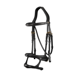 Bridon Double Muserolle D Collection by Dy'on Noir