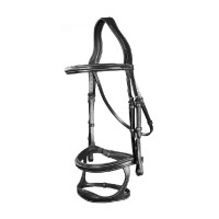 Bridon Dubbele Neusriem US Collectie by Dy'on Zwart