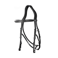 Bridon Hackamore US Collectie van Dy'on Zwart Bridon Hackamore US Collectie van Dy'on Zwart