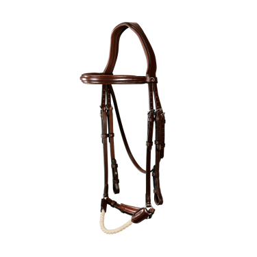 Hoofdstel Duitse Neusriem Touw New English Collection by Dy'on Bruin