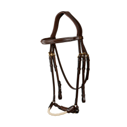 Bridon Duitse Neusriem Touw D Collectie van Dy'on Bruin