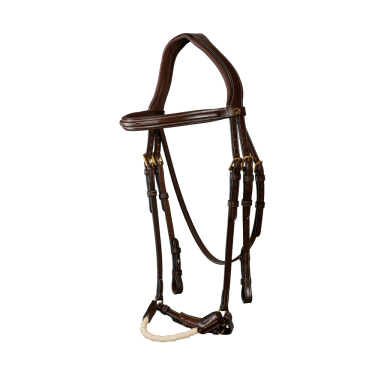 Bridon Duitse Neusriem Touw D Collectie van Dy'on Bruin