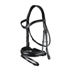 Bridon Muserolle Combinée Large Working By Dy'on Noir