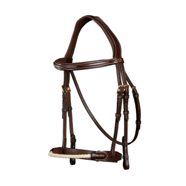 Bridon Neusriem Touw D Collectie van Dy'on Bruin