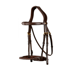 Hoofdstel Neusriem Touw Bekleed met Leer D Collectie van Dy'on Bruin