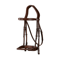 Hoofdstel Neusriem Koord Bekleed met Leer New English Collection by Dy'on Bruin Hoofdstel Neusriem Koord Bekleed met Leer New English Collection by Dy'on Bruin