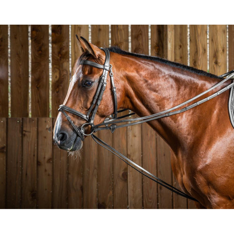 Rênes allemandes Hunter 1/2 Working By Dy'on Rênes allemandes Hunter 1/2 Working By Dy'on
