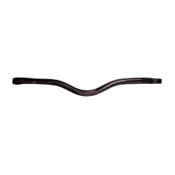 Frontal V En cuir Plat New English Collection by Dy'on Brun Marron