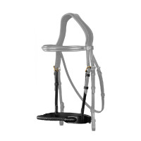 Muserolle En Corde Recouverte De Cuir D Collection by Dy'on Noir