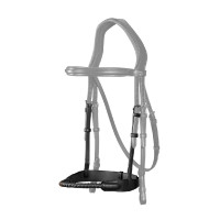 Muserolle En Corde Recouverte De Cuir New English Collection by Dy'on Noir Muserolle En Corde Recouverte De Cuir New English Collection by Dy'on Noir