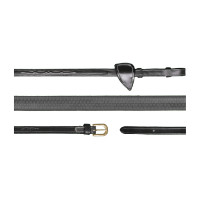 Rubberen Teugels 5/8 D Collectie van Dy'on Zwart