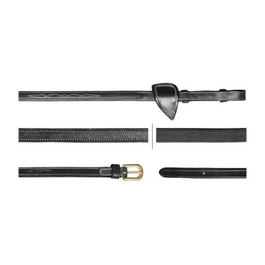 Rênes Hunter 1/2 D Collection by Dy'on Noir Rênes Hunter 1/2 D Collection by Dy'on Noir