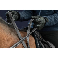 Hunter-teugels 5/8 met 7 stops D Collection by Dy'on Zwart