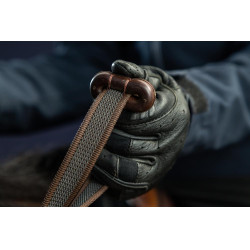 Rênes Ajustables 5/8 D Collection by Dy'on Brun Marron