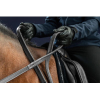 Rubberen Teugels 1/2 New English Collection by Dy'on Zwart Rubberen Teugels 1/2 New English Collection by Dy'on Zwart