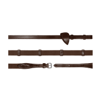 Stoffen Teugels 5/8 Met 9 Stops New English Collection by Dy'on Bruin Stoffen Teugels 5/8 Met 9 Stops New English Collection by Dy'on Bruin