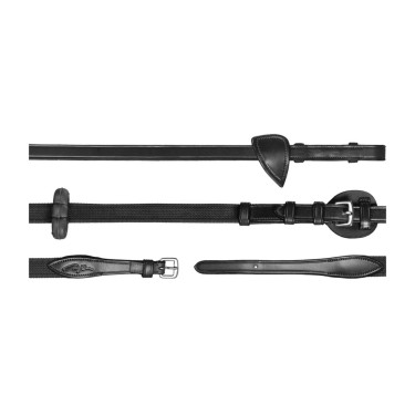 Verstelbare Teugels 5/8 New English Collection by Dy'on Zwart