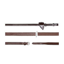 Rênes Hunter 1/2 US Collection by Dy'on Brun Marron Rênes Hunter 1/2 US Collection by Dy'on Brun Marron
