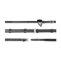 Hunter-teugels 5/8 met 7 stops (zonder stopper) US Collection by Dy'on Zwart Hunter-teugels 5/8 met 7 stops (zonder stopper) US Collection by Dy'on Zwart