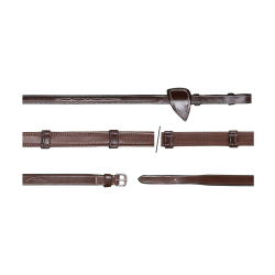 Hunter-teugels 5/8 met 7 stops (zonder stopper) US Collection by Dy'on Bruin