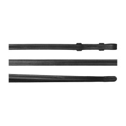 Rênes De Bride Tout Cuir 1/2 Working By Dy'on Noir Rênes De Bride Tout Cuir 1/2 Working By Dy'on Noir