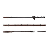 Rênes Howlett Caoutchouc 1/2 Avec 7 Arretoirs Working By Dy'on Brun Marron Rênes Howlett Caoutchouc 1/2 Avec 7 Arretoirs Working By Dy'on Brun Marron