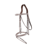 Tétière Avec Sous-gorge US Collection by Dy'on Brun Marron Tétière Avec Sous-gorge US Collection by Dy'on Brun Marron