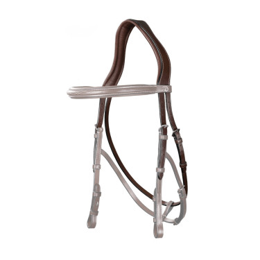Tétière Hackamore US Collection by Dy'on Brun Marron Tétière Hackamore US Collection by Dy'on Brun Marron