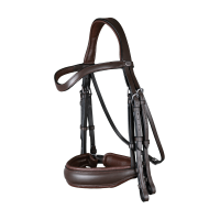 Trenshoofdstel Grote Matte Werking Door Dy'on Bruin Trenshoofdstel Grote Matte Werking Door Dy'on Bruin