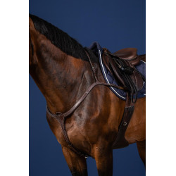 Collier De Chasse Long Pont US Collection by Dy'on Brun Marron