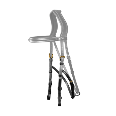 Bevestigingsriemen Voor Hackamore D Collection by Dy'on Zwart