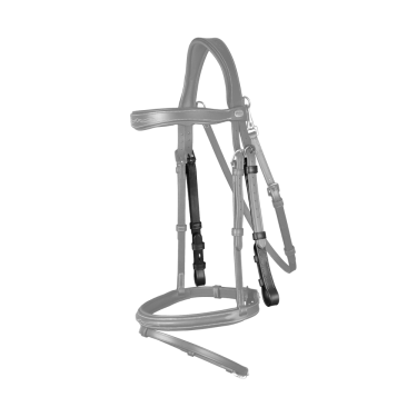 Montants De Mors Avec Couture Crème Working By Dy'on Noir