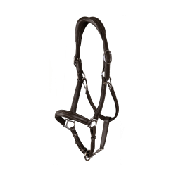 Licol Cuir Extra Souple Working By Dy'on Brun Marron Licol Cuir Extra Souple Working By Dy'on Brun Marron