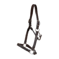 Gevlochten halster Working By Dy'on Bruin Gevlochten halster Working By Dy'on Bruin