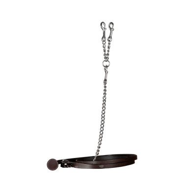 Longe En Cuir Avec Chaine Working By Dy'on Brun Marron Longe En Cuir Avec Chaine Working By Dy'on Brun Marron