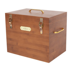 Boîte de pansage Grooming Deluxe by Kentucky Brun Marron