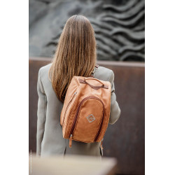 Sac pour casque Chestnut Grooming Deluxe by Kentucky Brun Marron Sac pour casque Chestnut Grooming Deluxe by Kentucky Brun Marron