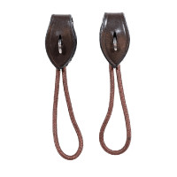 Pelham court Strap Dy'on Brun Marron