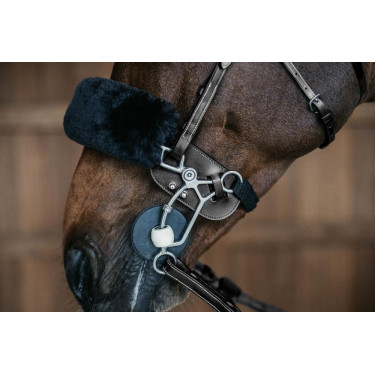 Protection de Hackamore Dy'on Noir Protection de Hackamore Dy'on Noir