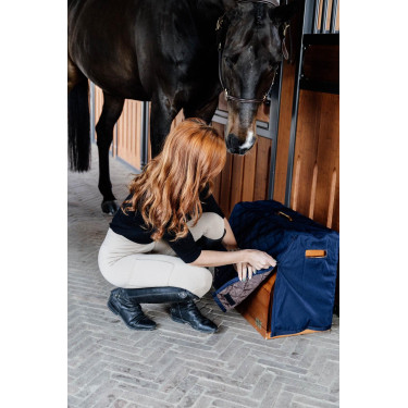 Beschermhoes voor poetstas Show Grooming Deluxe van Kentucky Marine Marineblauw