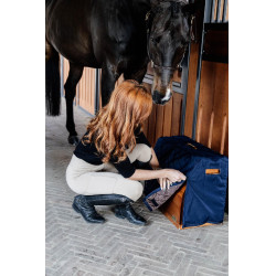 Housse de protection pour boite de pansage Show Grooming Deluxe by Kentucky Navy Bleu marine