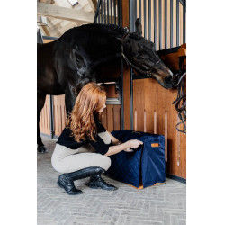 Beschermhoes voor poetstas Show Grooming Deluxe van Kentucky Marine Marineblauw