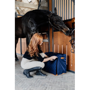 Housse de protection pour boite de pansage Show Grooming Deluxe by Kentucky Navy Bleu marine