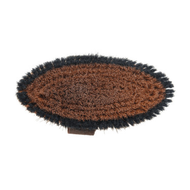 Brosse douce à poils durs Grooming Deluxe by Kentucky Brun Marron