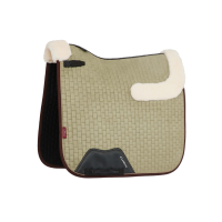 Tapis LeMieux Merino+ Suede Dressage Square Fern Vert Tapis LeMieux Merino+ Suede Dressage Square Fern Vert