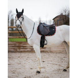 Tapijt GEM Love Zwart / koraal